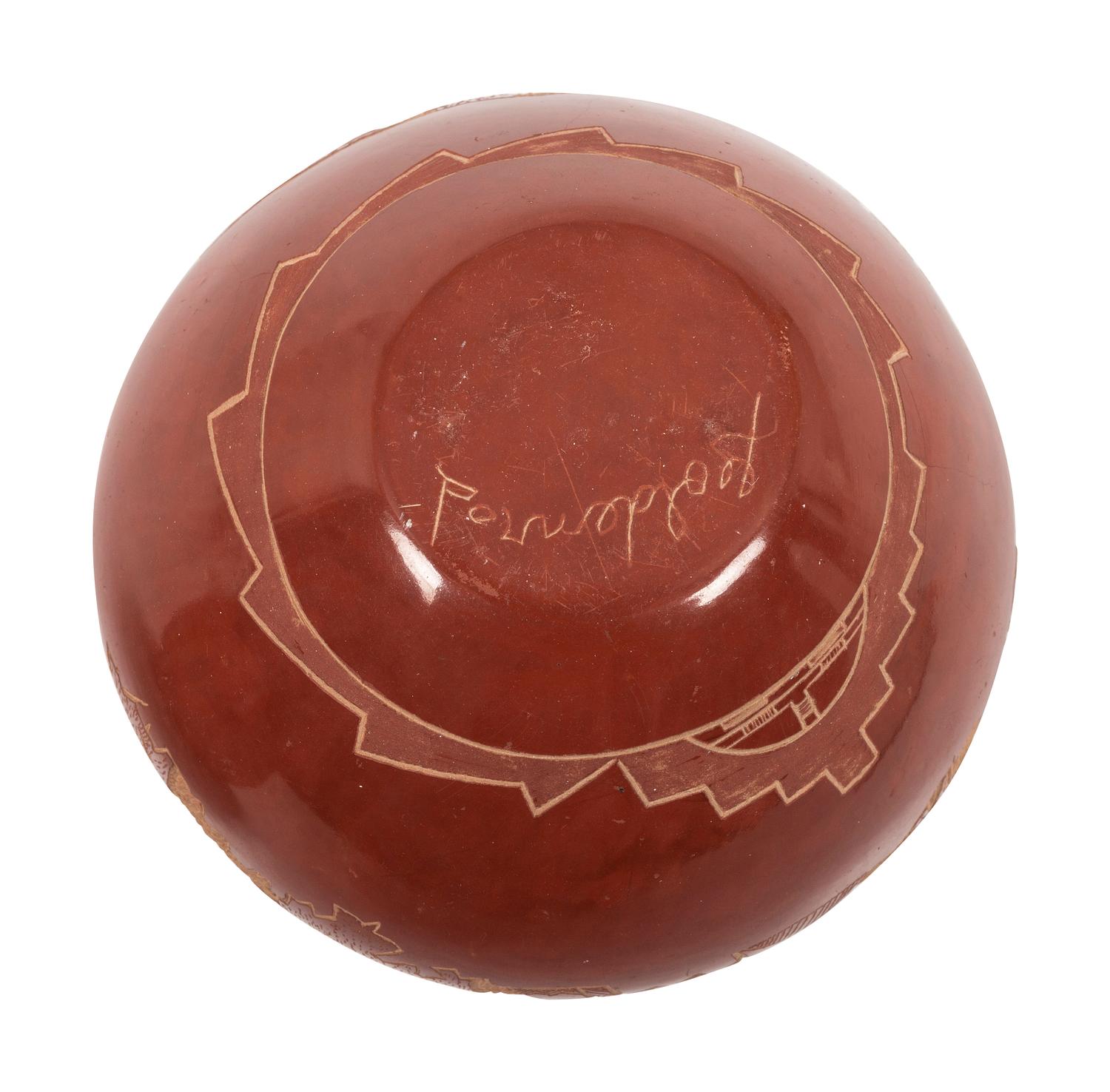 Sgraffito Redware Pottery