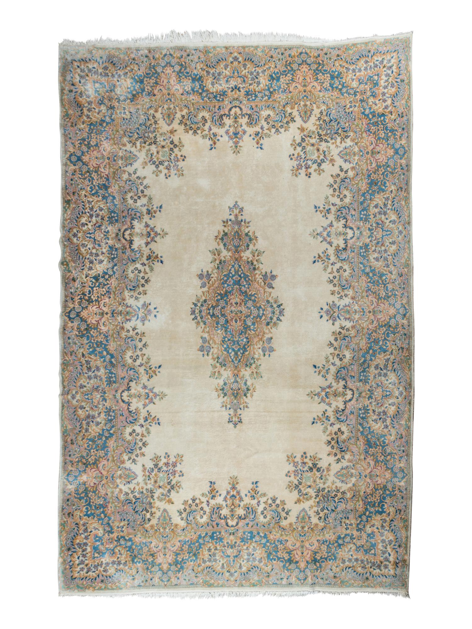 A Kirman Wool Rug