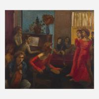 Moses Soyer (American, 1899-1974) In My Studio