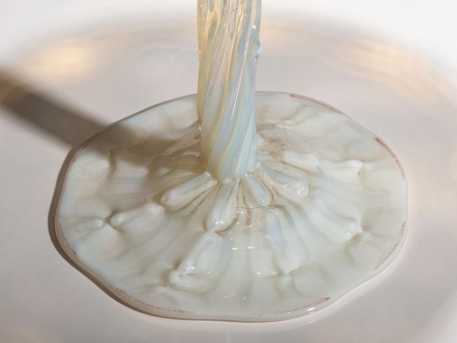 Opalescent Reactive Compote with Morning Glories
