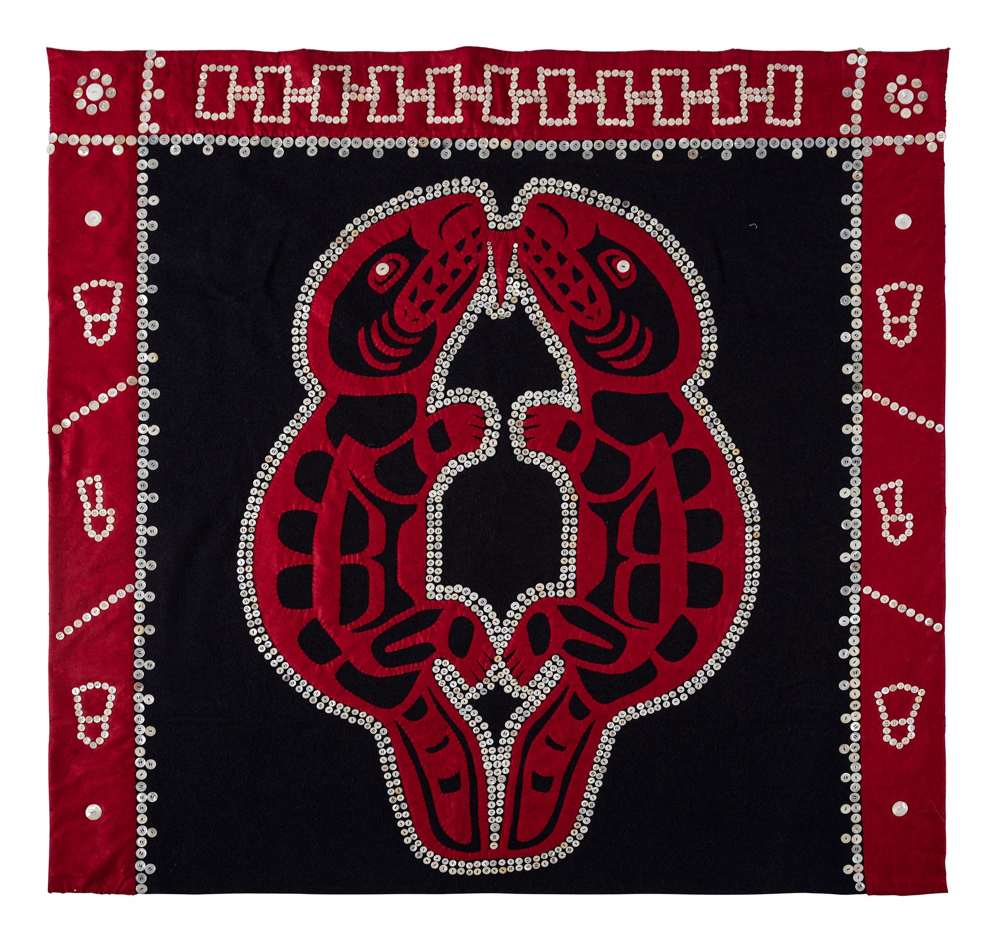 Northwest Coast Button Blanket