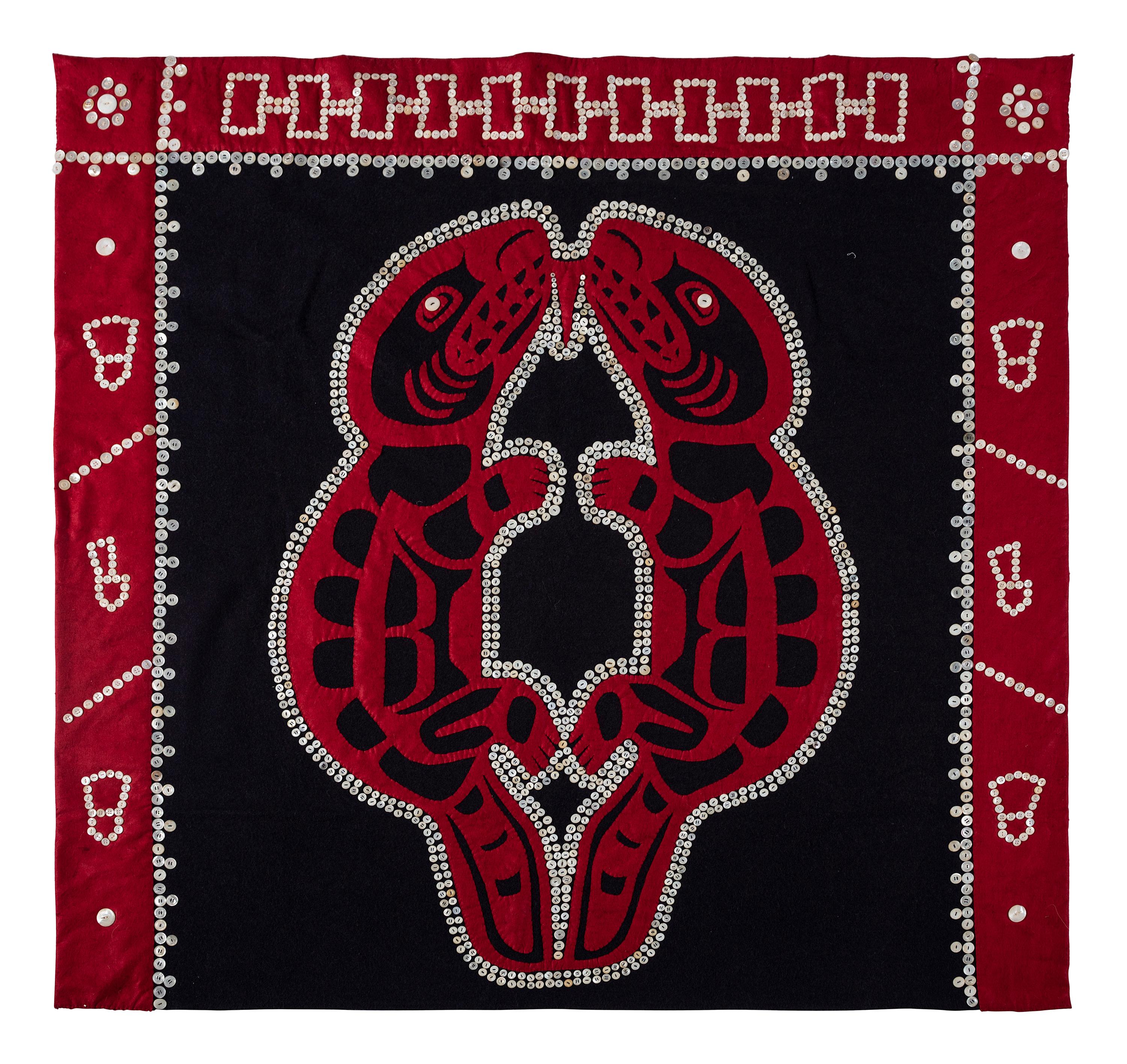 Northwest Coast Button Blanket