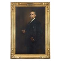 Richard L. Partington (1868-1929) Portrait of George Scott Graham (1850-1931)