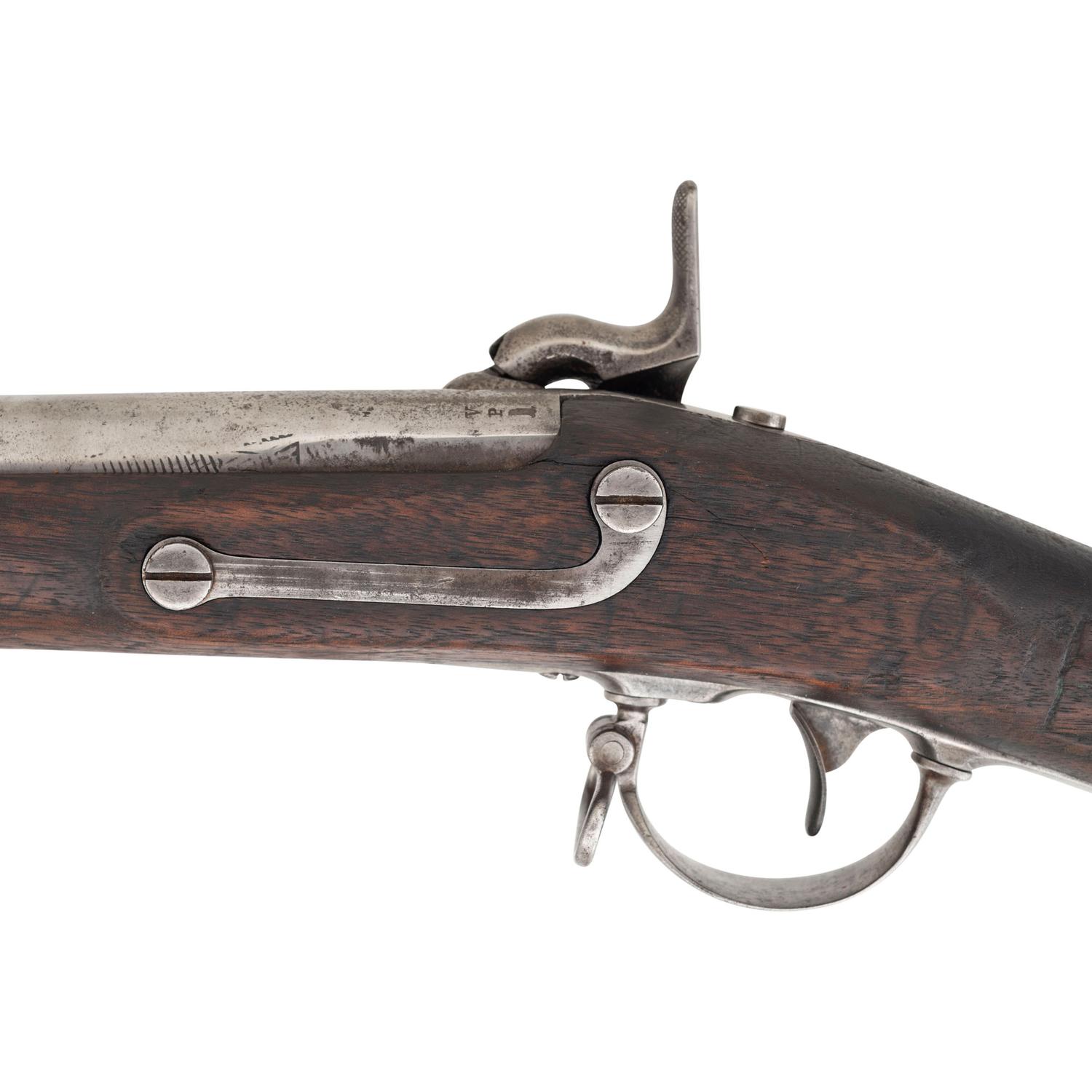 Harpers Ferry Rifled & Sighted US Model 1842 Musket