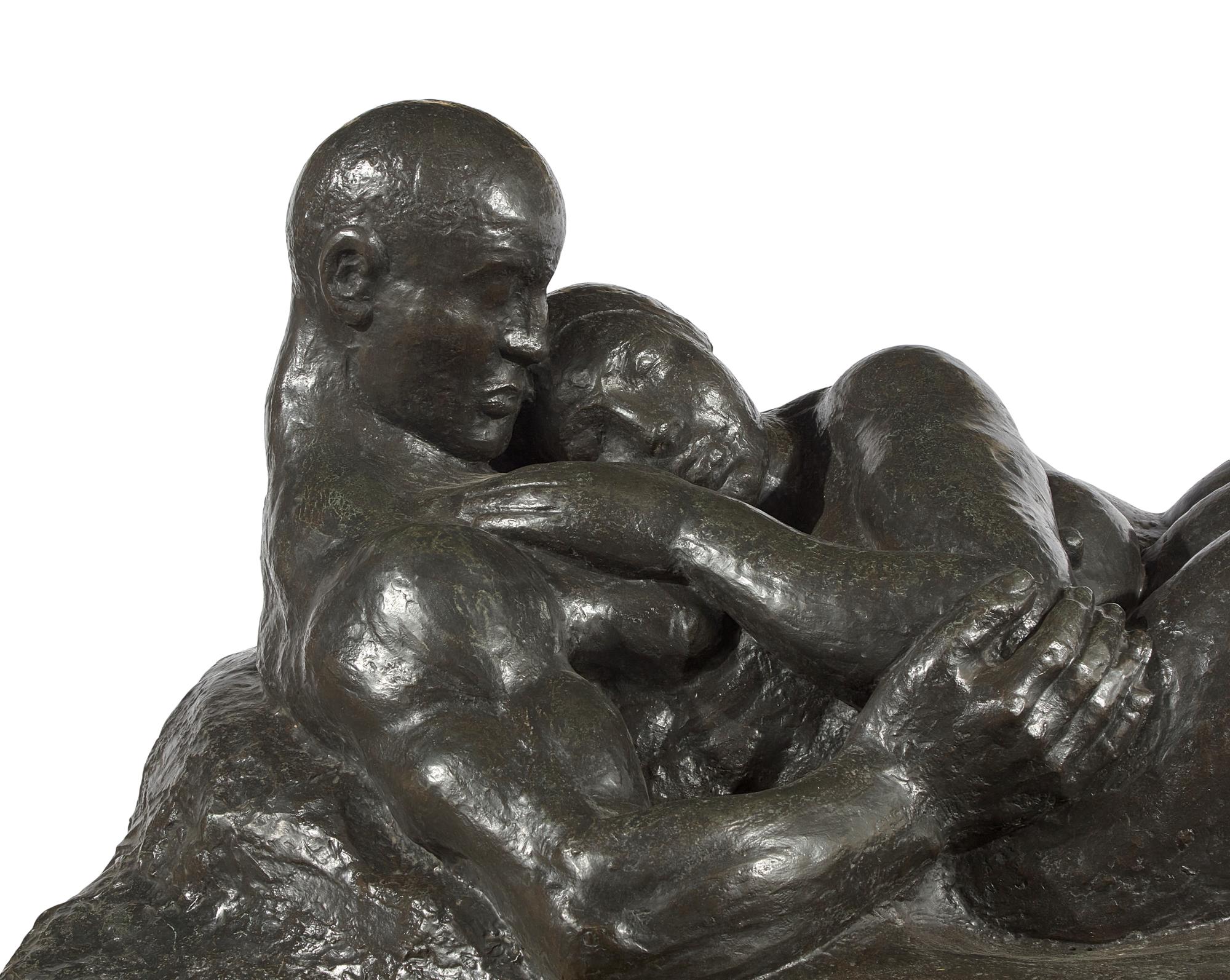 Gaston Lachaise (American/French, 1882–1935) — Dans La Nuit (Lovers) [LF 108]