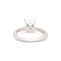 TIFFANY & CO., PLATINUM AND DIAMOND RING