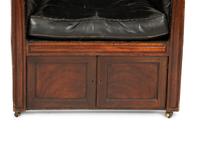 A George III Leather Porter Chair