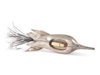 A Buccellati Silver Corn Form Table Lighter