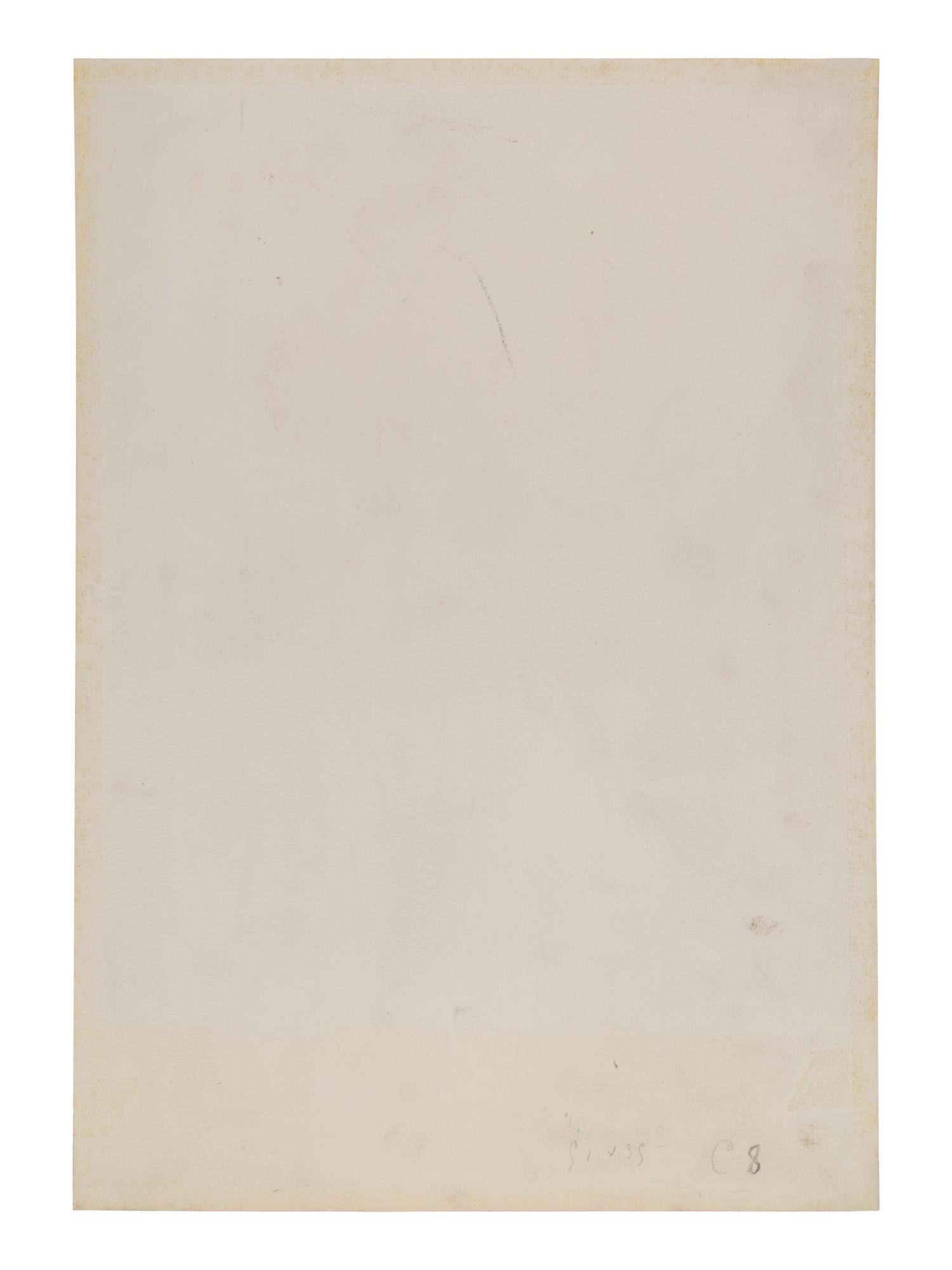 Sketch of Mother Jeanne's Head Looking Down (No. 3) , c. 1908