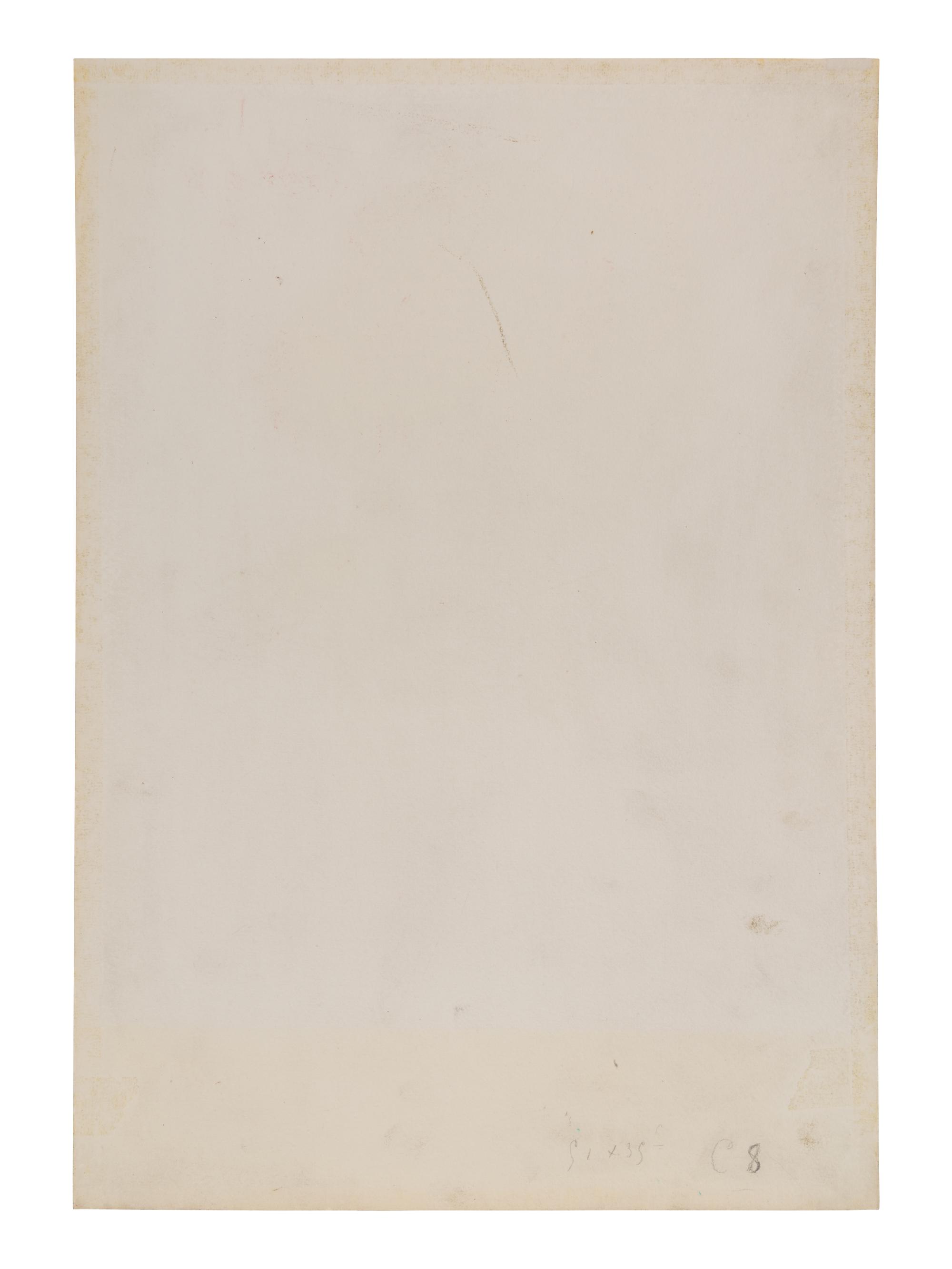 Sketch of Mother Jeanne's Head Looking Down (No. 3) , c. 1908