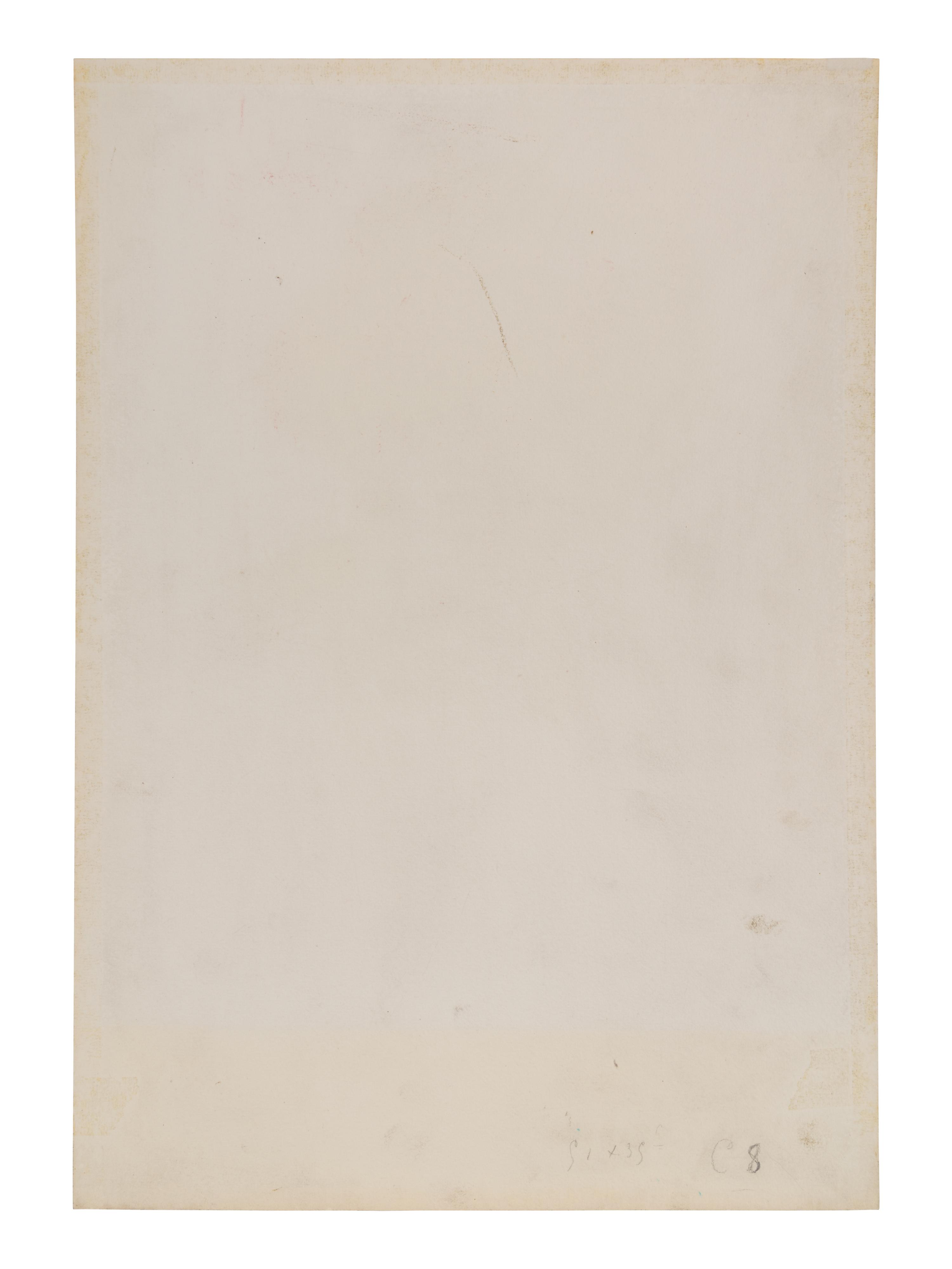 Sketch of Mother Jeanne's Head Looking Down (No. 3) , c. 1908