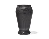 A French Art Deco Opaque Glass Vase