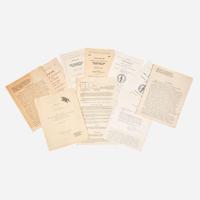 [African-Americana] [Montgomery Bus Boycott] Group of 10 Documents Related to the Montgomery Improvement Association