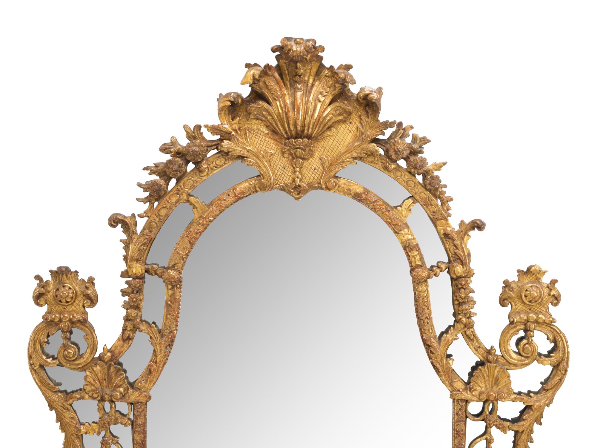 A Régence Giltwood Mirror