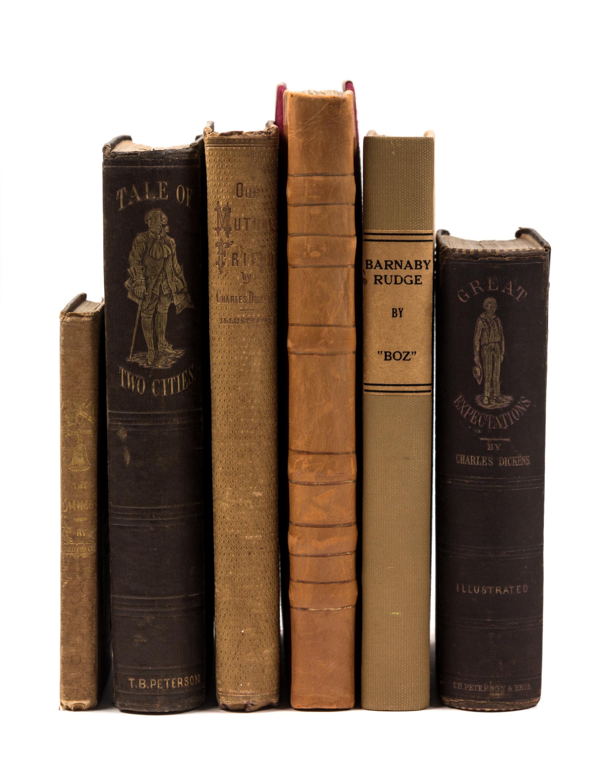 [DICKENS, Charles]. A group of first or early American editions of his works, comprising: