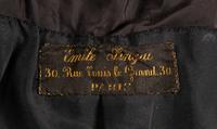 Emile Pingat Embroidered Wool Coat, c1890