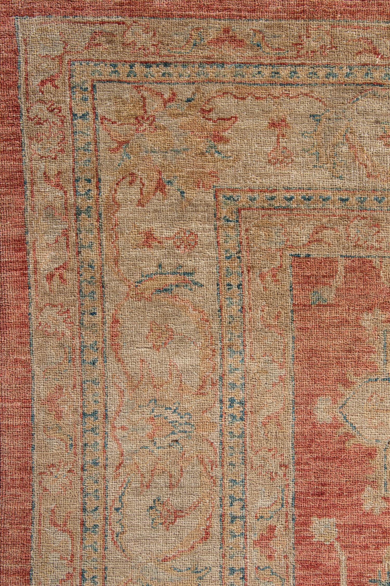 An Oushak Wool Rug