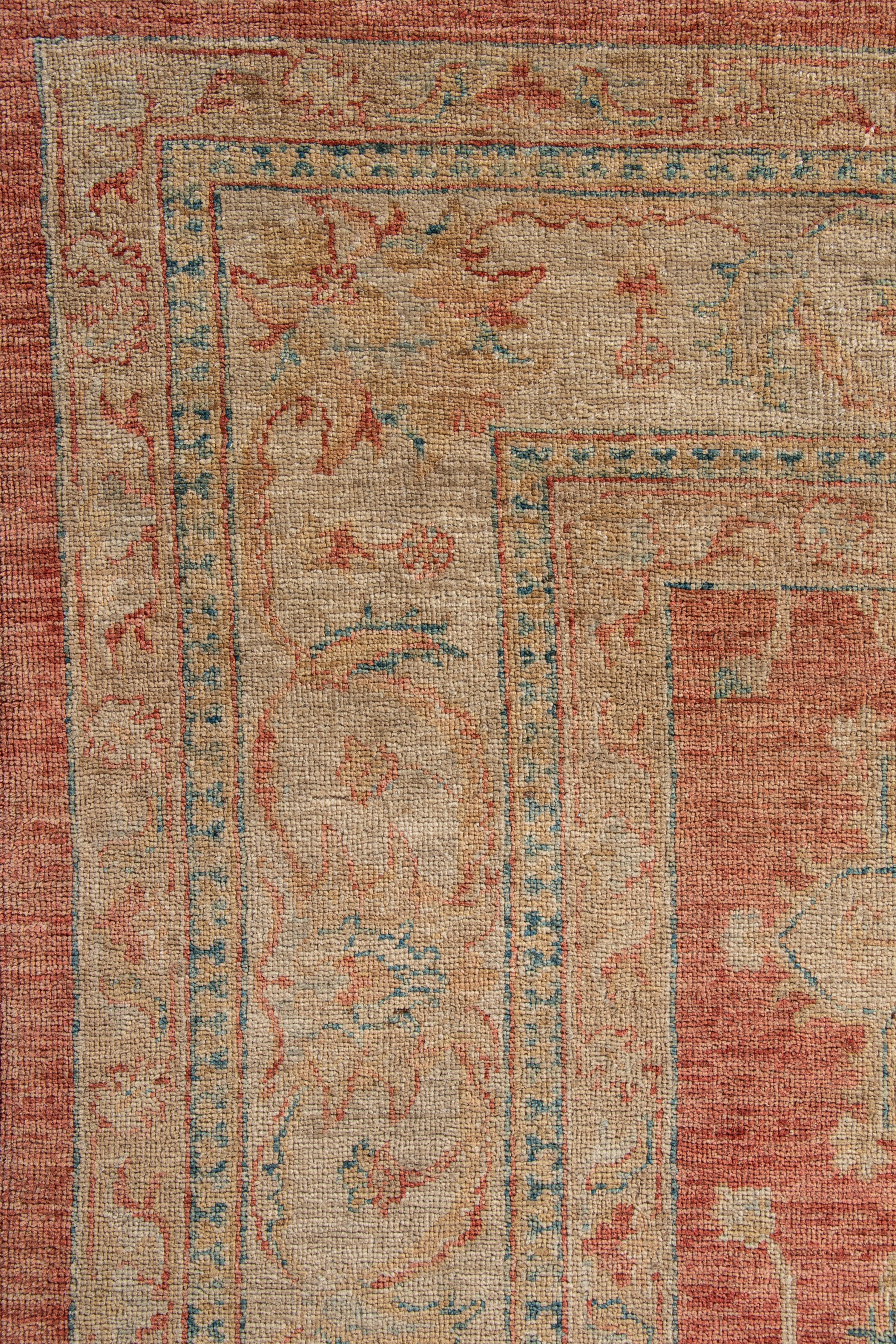 An Oushak Wool Rug