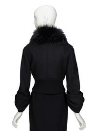PRADA, FUR COLLAR CROP JACKET, A/W 2013