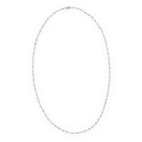 Diamond and White Gold Long Chain