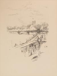 James Abbott McNeill Whistler, (American, 1834-1903), Savoy Pigeons, 1896