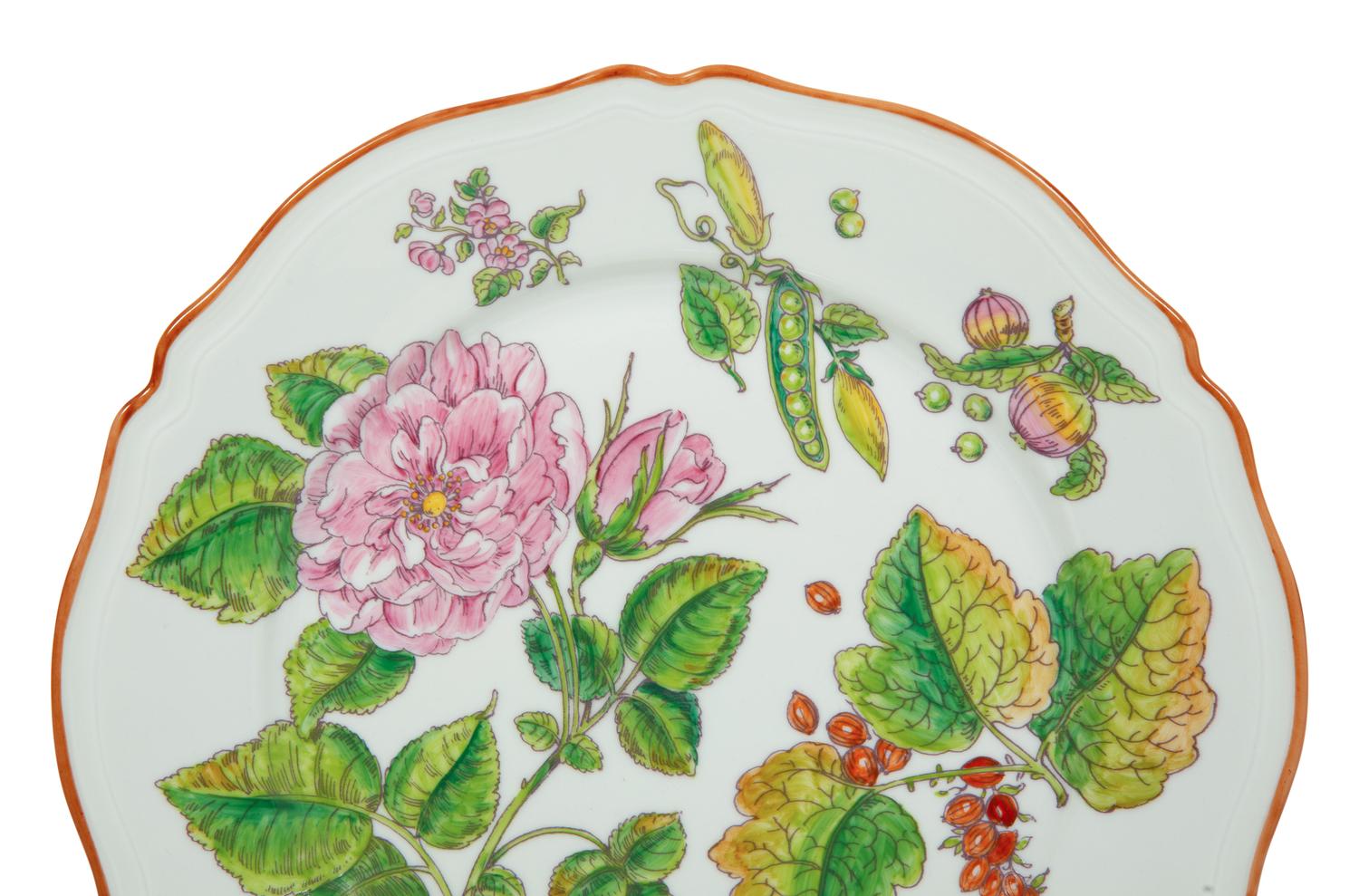 A Puiforcat Chelsea Porcelain Dinner Service