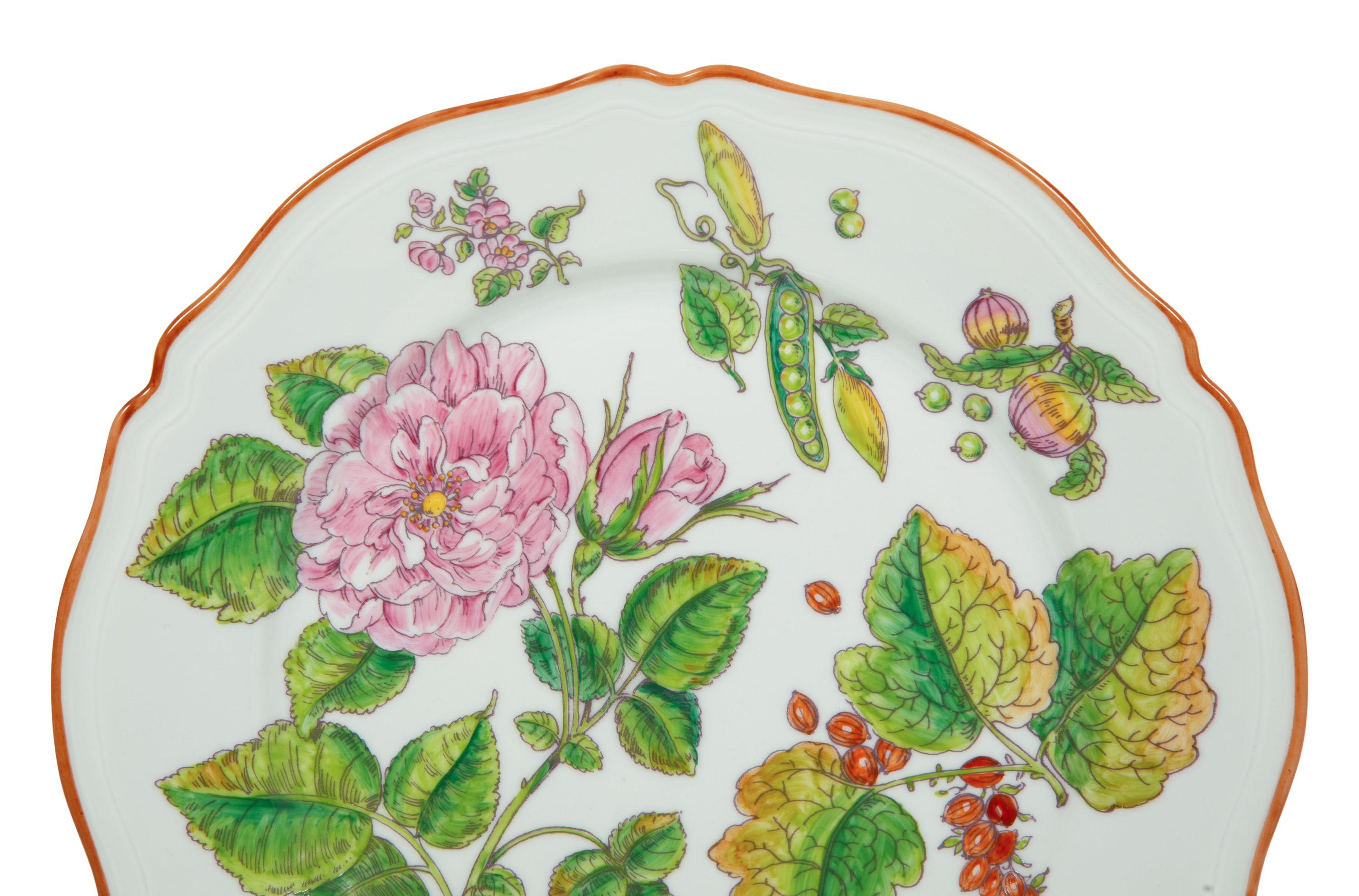 A Puiforcat Chelsea Porcelain Dinner Service