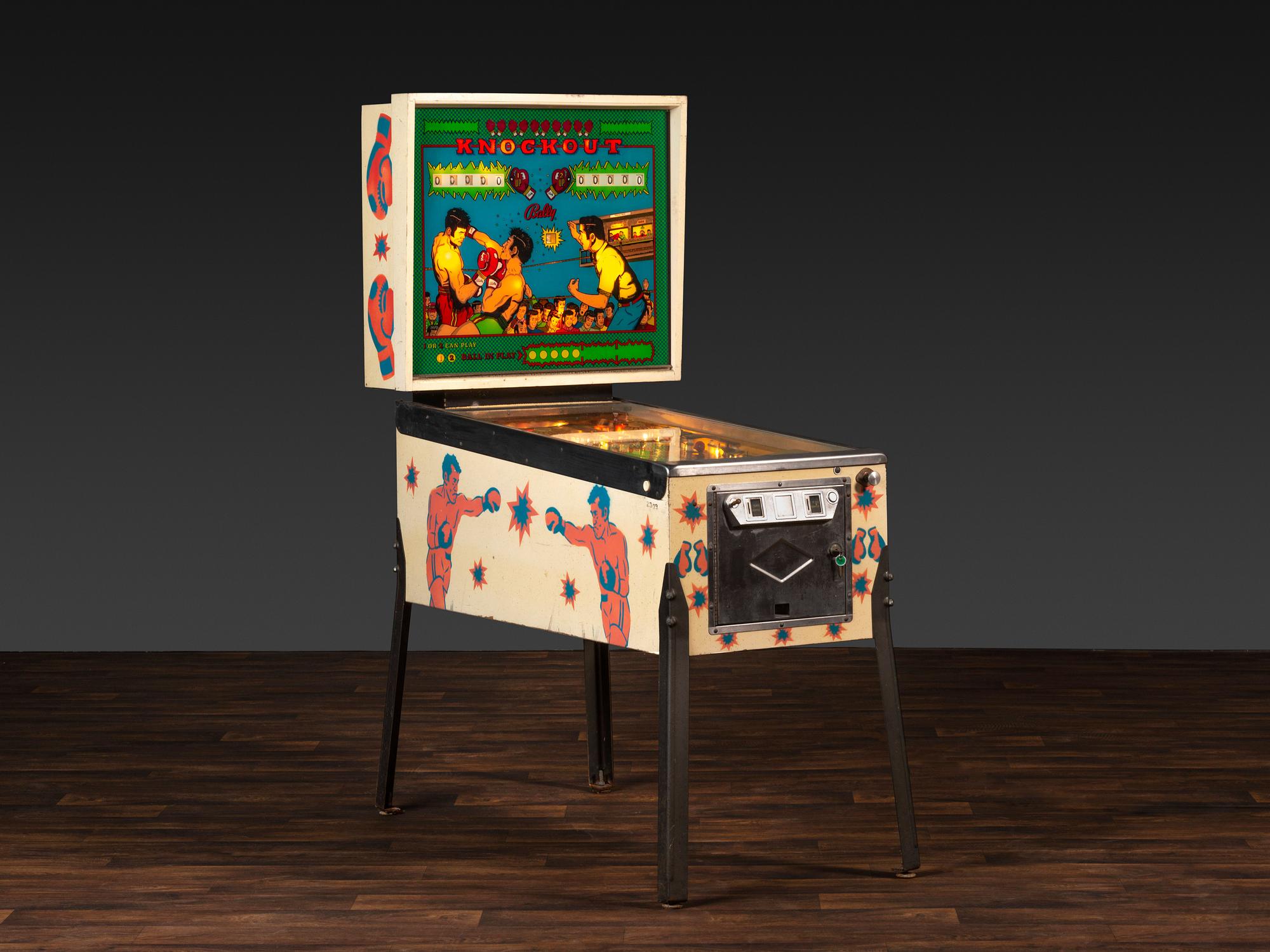A Bally Knockout Pinball Machine