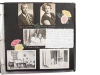 [MILITARIA - VERNACULAR]. Photograph album identified to the Carter family. Ca mid-to-late 20th century.