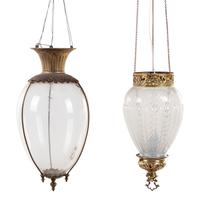 Two Pendant Lanterns