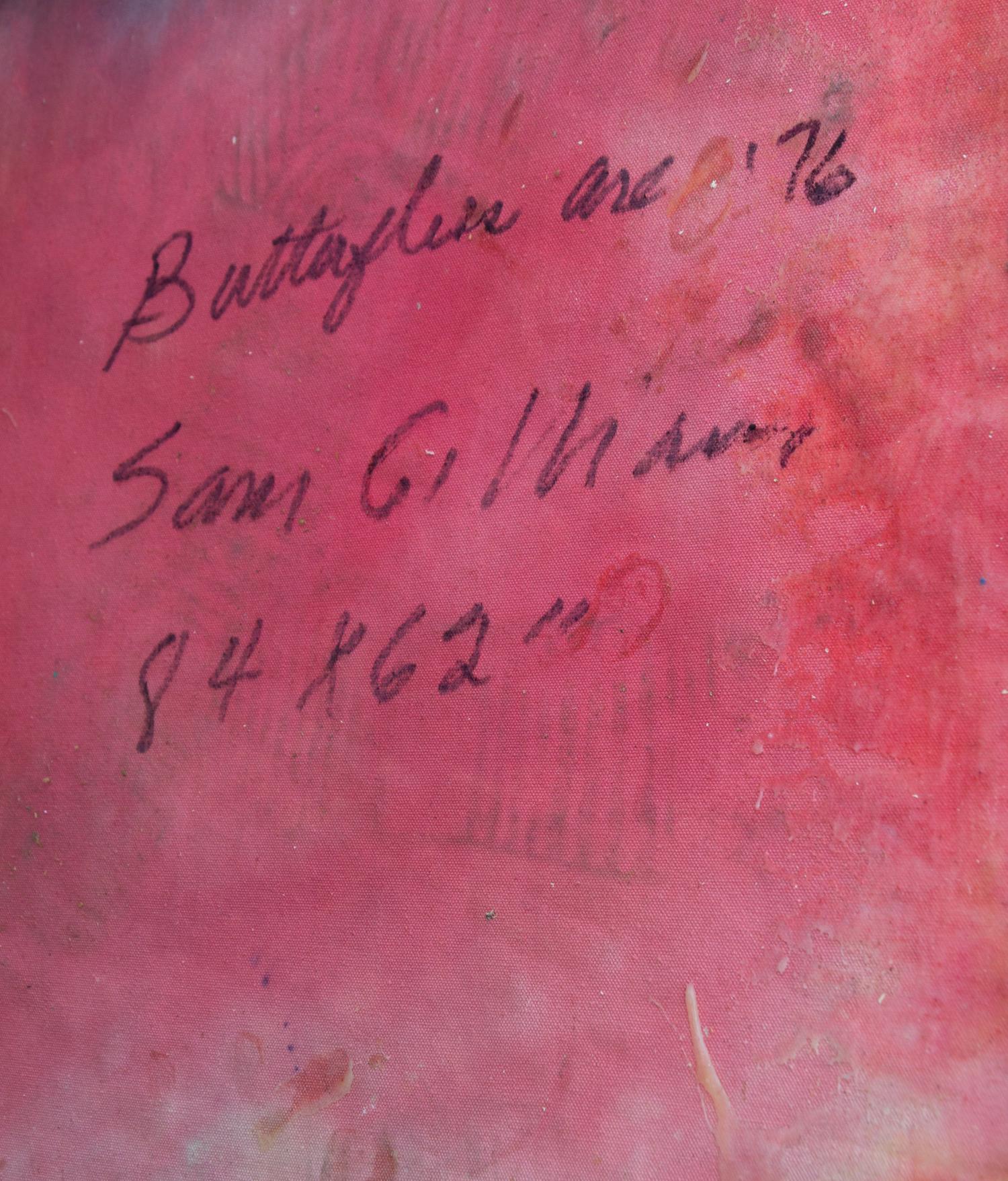 Sam Gilliam, (American, b. 1933), Butterflies Are, 1976