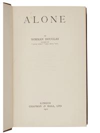 [WAUGH, Evelyn, his copy]. DOUGLAS, Norman (1868-1952). Alone . London: Chapman & Hall, Ltd., 1921.