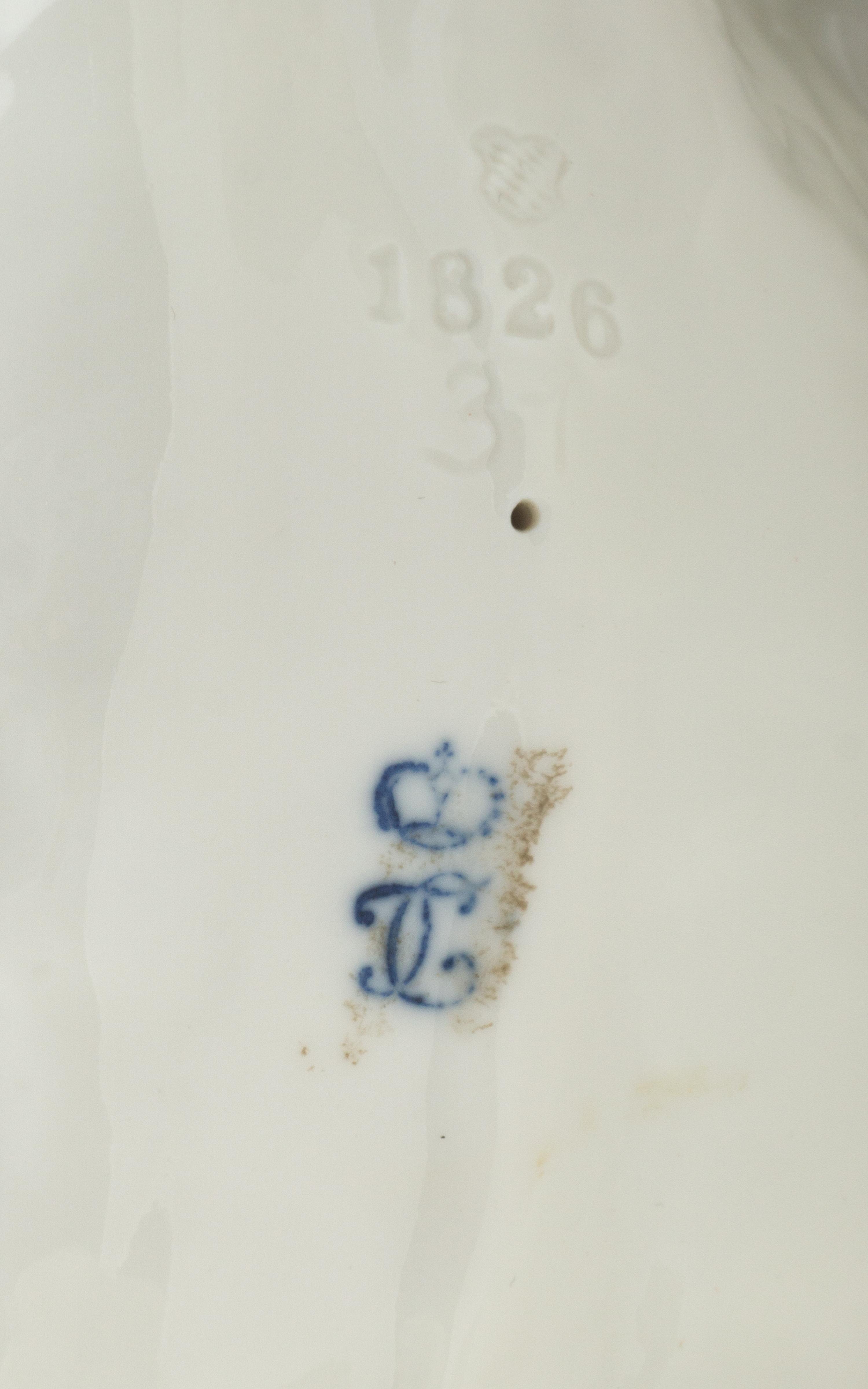 A Nymphenburg Porcelain Clara Rhinoceros