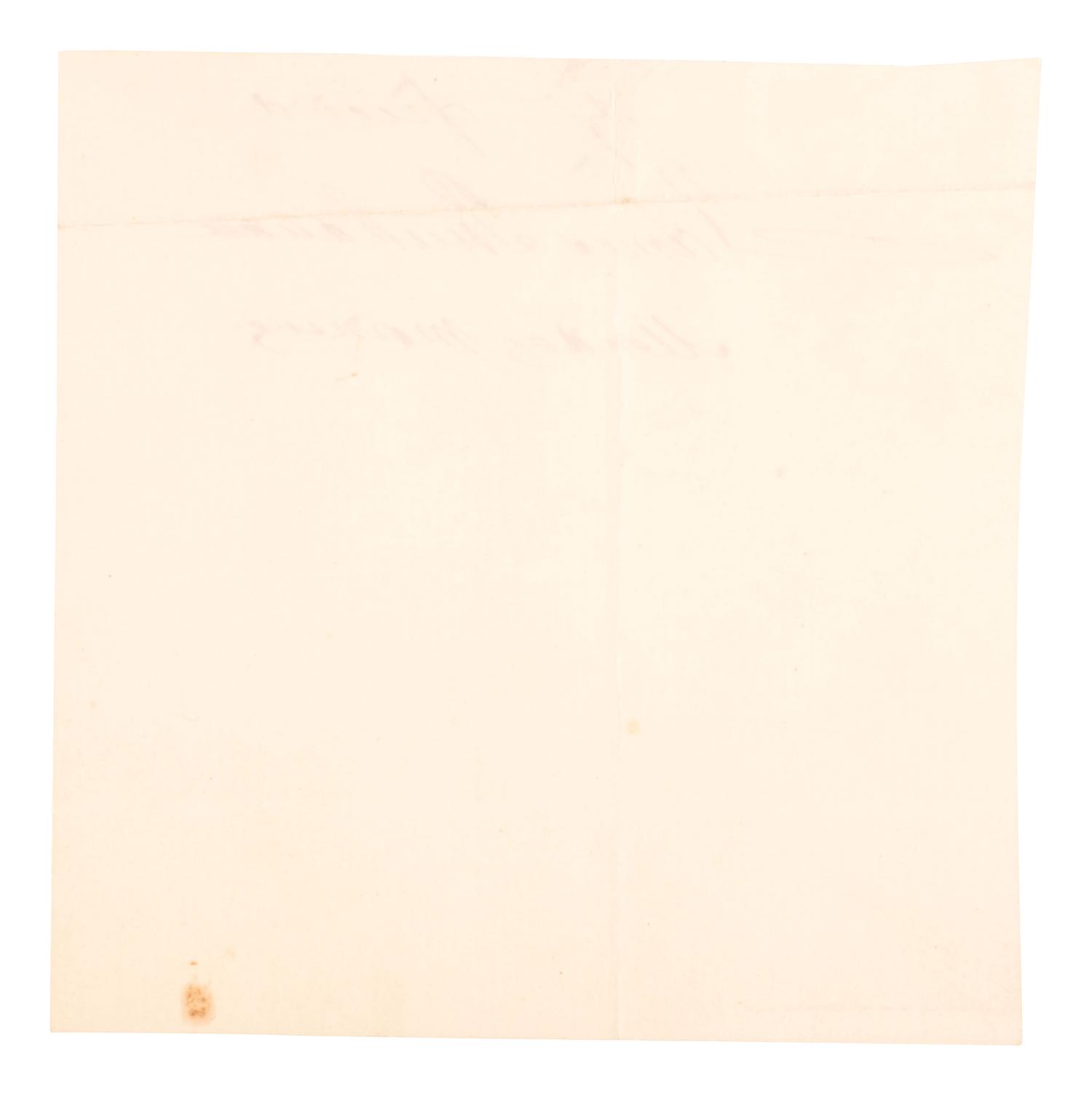BUCHANAN, James (1791-1868). Clipped signature ("James Buchnan"). N.p., n.d.