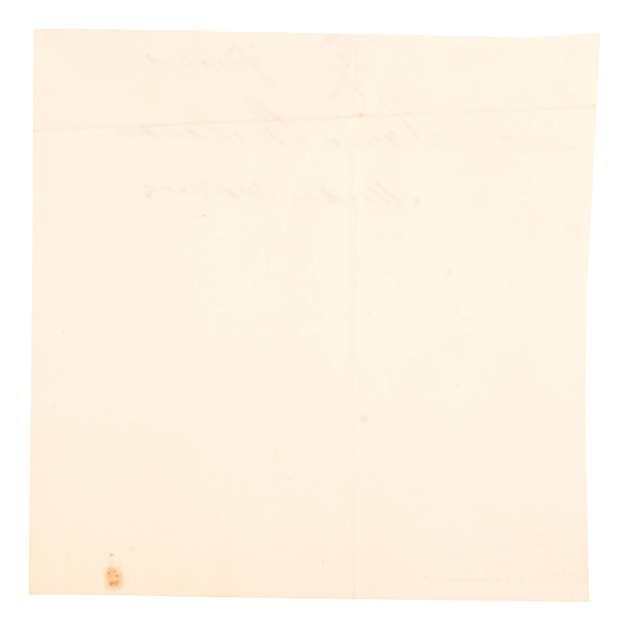 BUCHANAN, James (1791-1868). Clipped signature ("James Buchnan"). N.p., n.d.