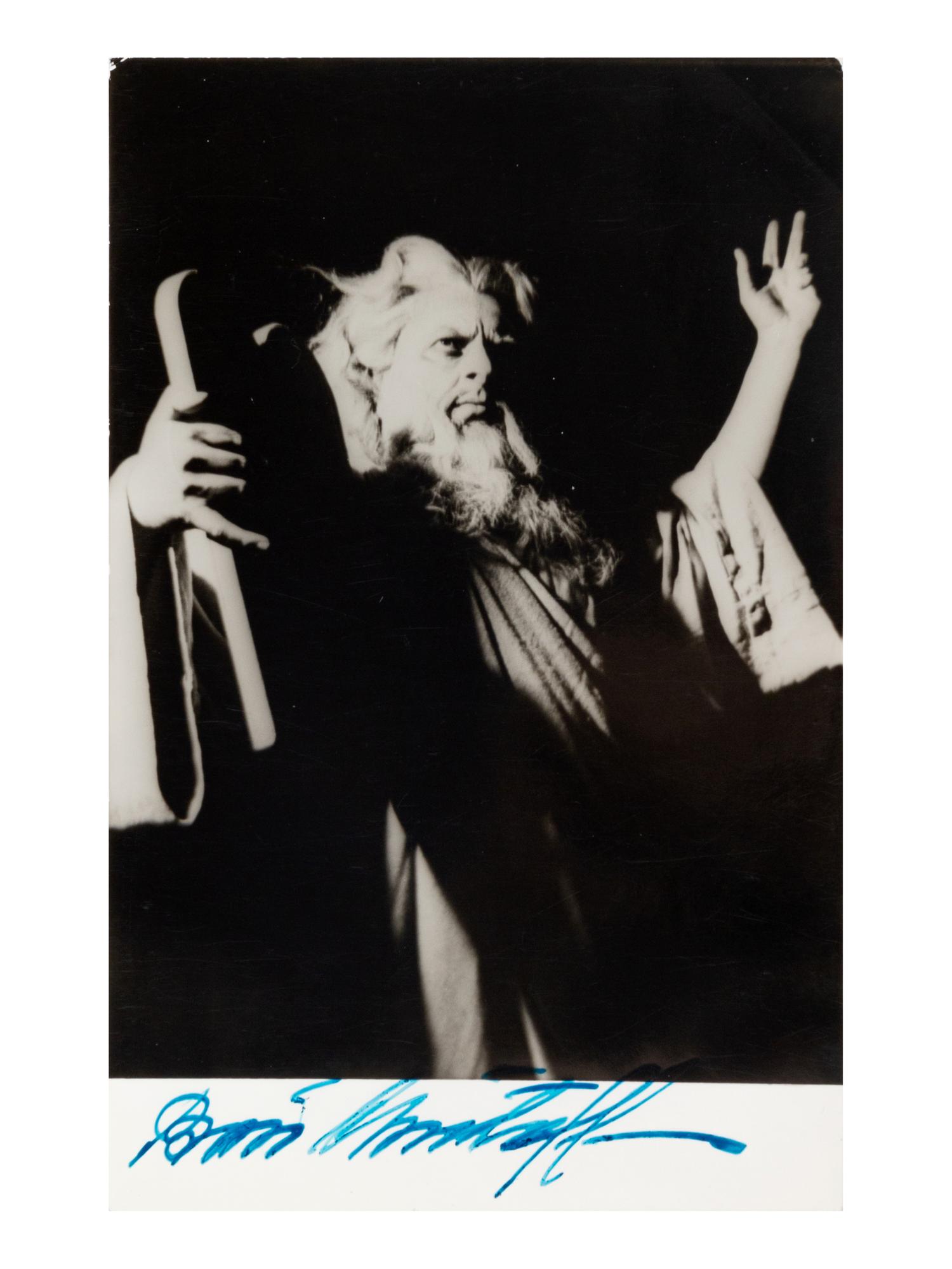 [20TH-CENTURY OPERA SINGERS]. A group of 6 signed photographs of opera singers from the 1950s-1960s, comprising images of: