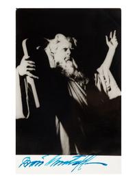 [20TH-CENTURY OPERA SINGERS]. A group of 6 signed photographs of opera singers from the 1950s-1960s, comprising images of: