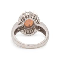 OPAL AND DIAMOND RING