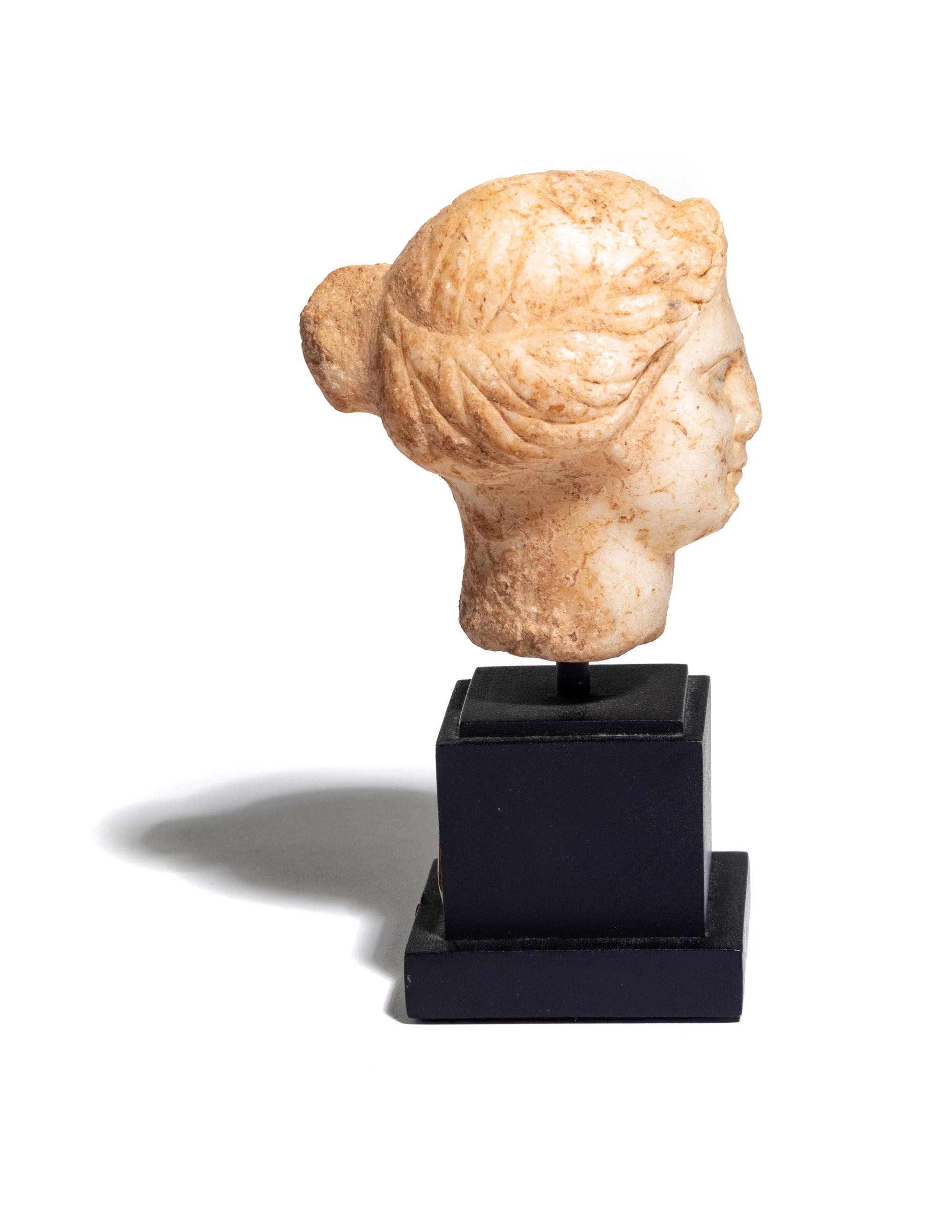 A Greek Marble Head of Aphrodite