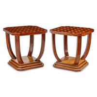 Art Deco Style — Pair of Side Tables