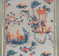 A Set of Six French Wallpaper Panels