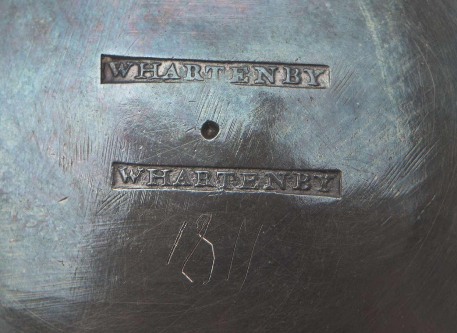 A group of three Federal silver tablewares, Thomas Whartenby (active c. 1811-1850), Philadelphia, PA, William Haverstick, Sr. (1756-1823) or William Haverstick, Jr. (1780-1859), Lancaster or Philadelphia, PA, and other, circa 1820