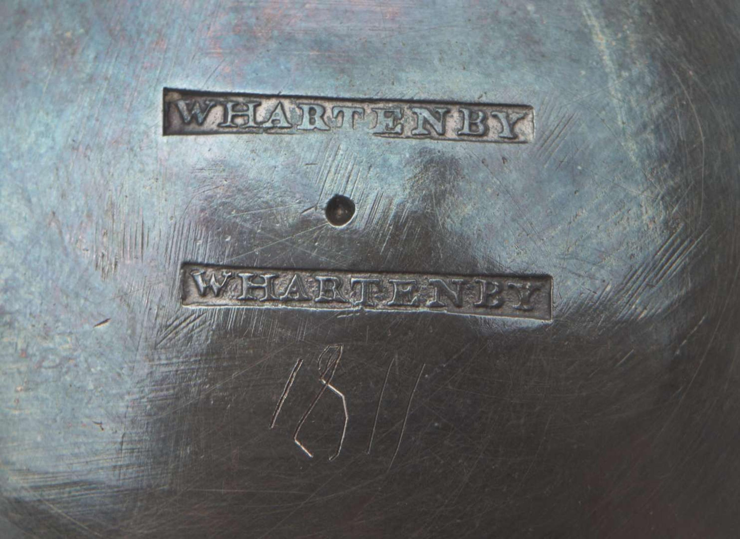 A group of three Federal silver tablewares, Thomas Whartenby (active c. 1811-1850), Philadelphia, PA, William Haverstick, Sr. (1756-1823) or William Haverstick, Jr. (1780-1859), Lancaster or Philadelphia, PA, and other, circa 1820