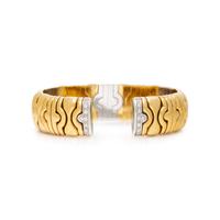 RUBY AND DIAMOND CUFF BRACELET