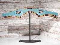 Cheyenne Beaded Buffalo Hide Dress Yoke