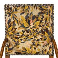 A Pair of French Baroque Style Walnut Armchairs