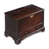 A George I Oak Bible Box