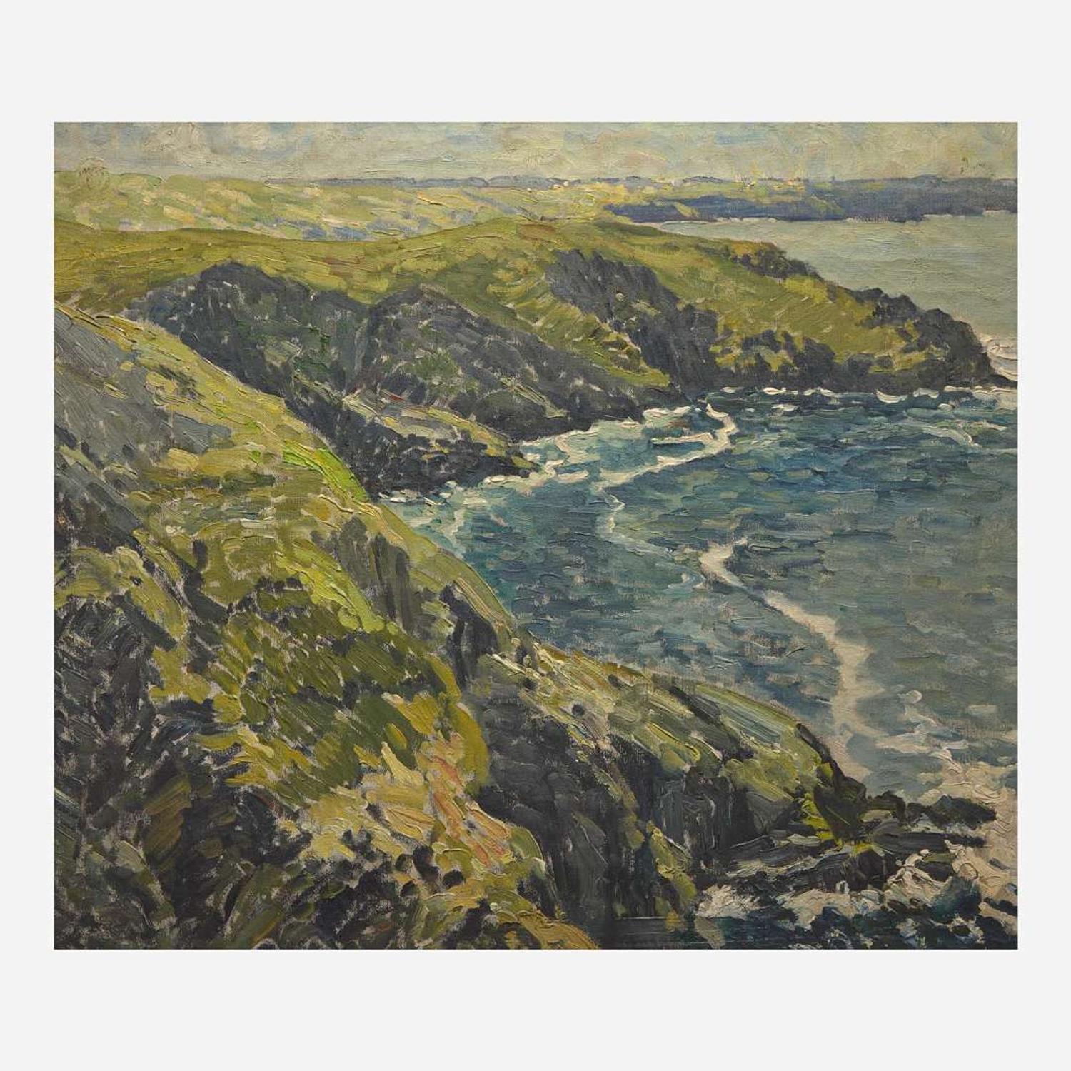 Walter Elmer Schofield (American, 1867–1944) Rocky Coastline