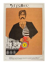 [MUSIC] -- [POSTERS]. JOHNSON, Chris, HENRY, William S., GOMEZ, Joe, GRIFFIN, Rick, and MOSCOSO, Victor, artists. A group of 8 Family Dog posters from 1967, comprising:
