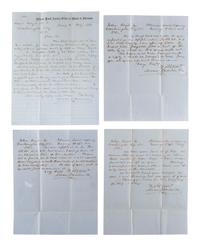 [ILLINOIS] -- [BOYLE, John (1777-1849)]. Archive of correspondence and documents related to the land holdings of speculator, businessman, and Secretary of the Navy John Boyle.